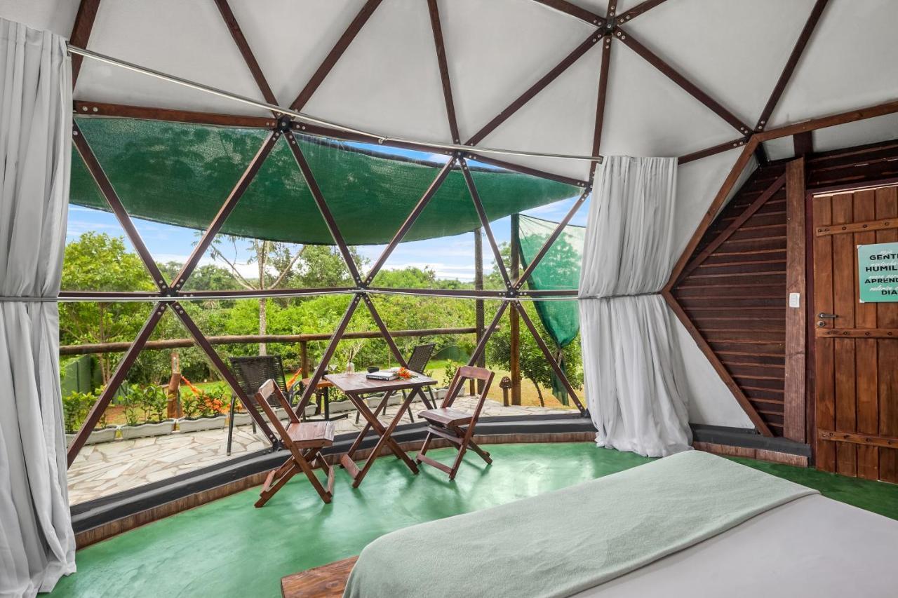 Glamping Serra Da Canastra - Casinha De Hortela - Domo Embauba Delfinopolis Exterior photo